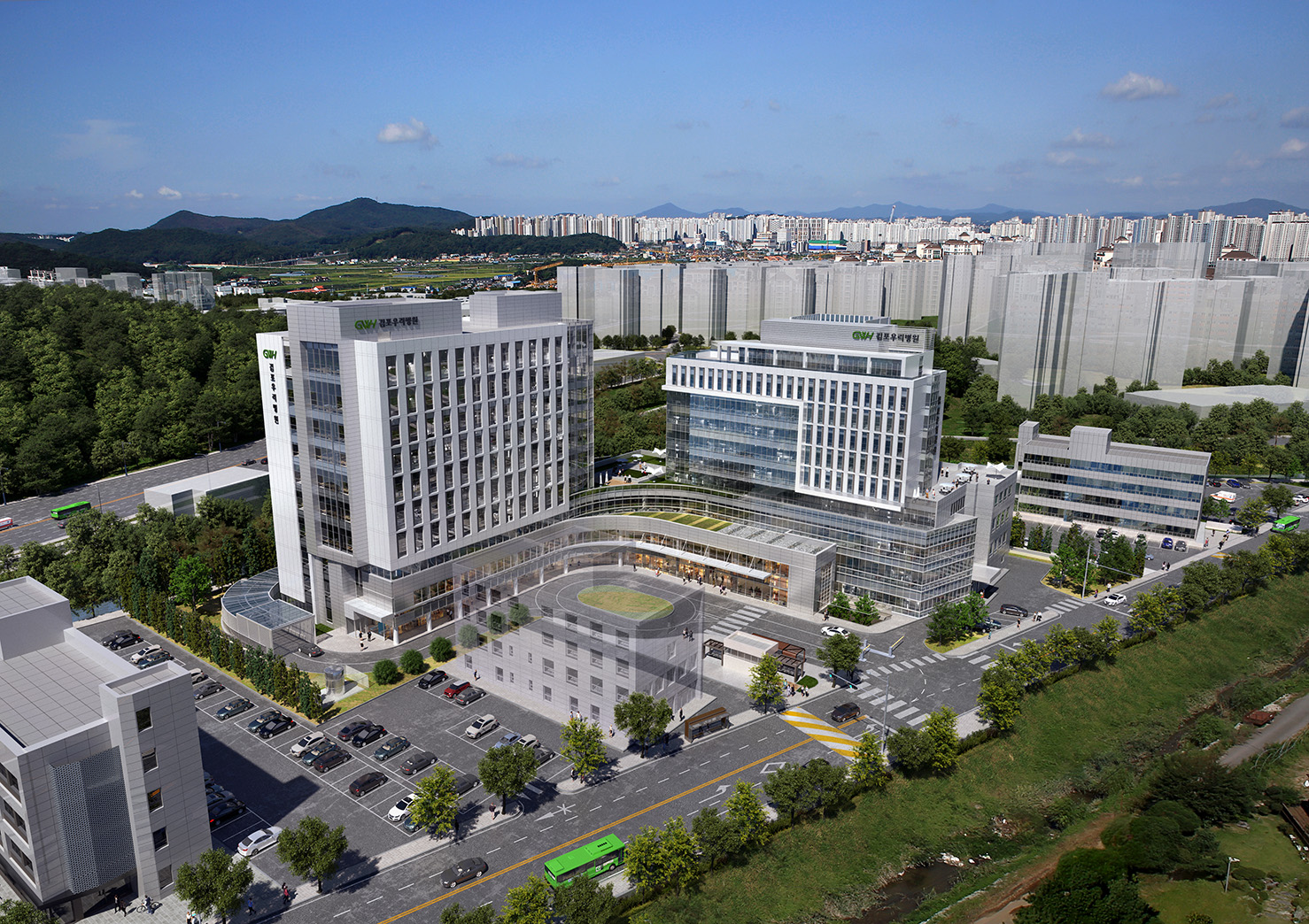 김포우리병원 개원21주년,신관 증축 개원 기념 행사 가져